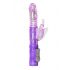 Easytoys - rotirajući vibrator s polugom za klitoris (ljubičasti) 