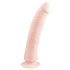 Easytoys - 100% silikonski dildo (21cm) - prirodan 