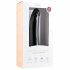 Easytoys - 100% silikonski dildo s vakuumom (21 cm) - crni 