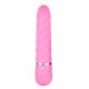 Easytoys Diamond - vibrator sa upletenom šipkom (roza) 