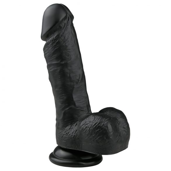 Easytoys - dildo za testise (17,5 cm) - crni 