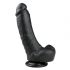 Easytoys - dildo za testise (20cm) - crni 