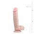 Easytoys - dildo za testise (22,5cm) - prirodan 