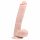 Easytoys - veliki dildo (26,5 cm) - prirodan  