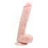 Easytoys - veliki dildo (26,5 cm) - prirodan 