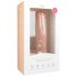 Easytoys - veliki dildo (29,5 cm) - prirodan 