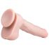 Easytoys - veliki dildo (29,5 cm) - prirodan 