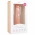 Easytoys - realističan dildo s vakuumom (20,5 cm) - prirodan 