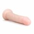 Easytoys - realističan dildo s vakuumom (20,5 cm) - prirodan 