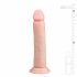 Easytoys - realističan dildo s vakuumom (20,5 cm) - prirodan 