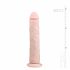 Easytoys - ekstra veliki dildo s vakuumom (28,5 cm) - prirodan  