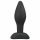 Easytoys - silikonski čep analni dildo - mali (crni) 