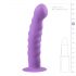 Easytoys - valoviti, ljepljivi dildo (ljubičasti) 