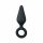 Easytoys Pointy Plug S - analni dildo (crni) - mali 