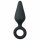 Easytoys Pointy Plug S - analni dildo (crni) - mali 