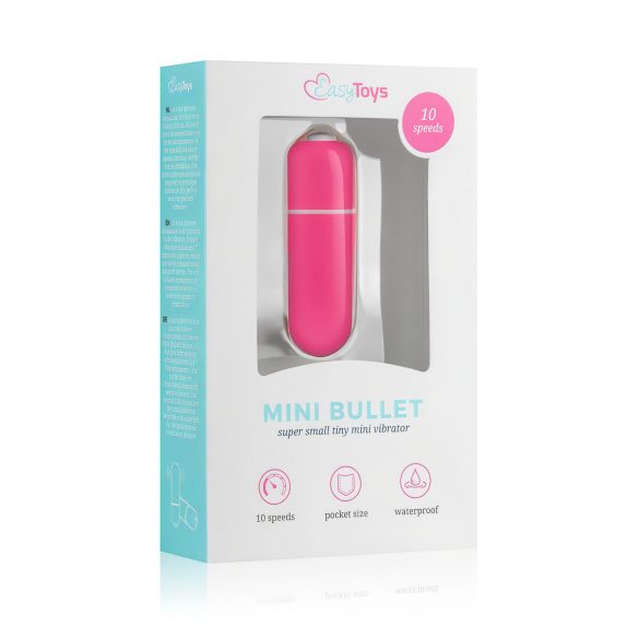 Easytoys - mini štapni vibrator (ružičasti)