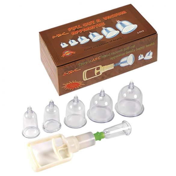 Rimba Cupping - set usisne pumpe (6 dijelova)  