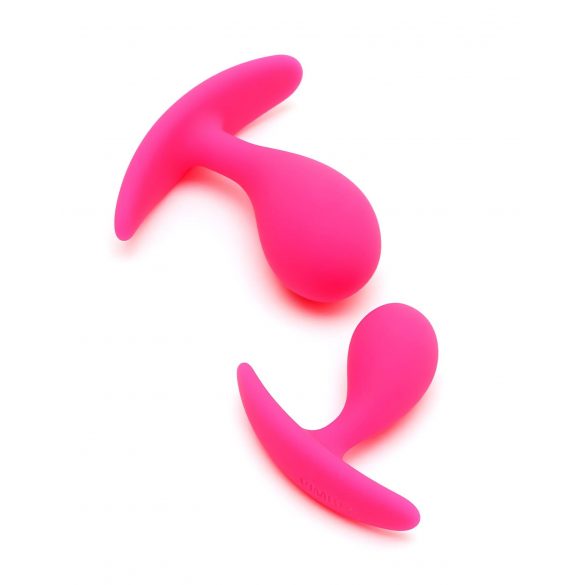 Rimba Copenhagen - analni dildo set - pink (2kom) 