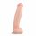 Real Fantasy Dwane - realističan dildo s ljepljivim potplatima, testisi (31 cm) - prirodni 