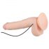 Real Fantasy Elvin - punjivi, realistični vibrator - 28 cm (natur)