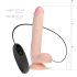 Real Fantasy Elvin - punjivi, realistični vibrator - 28 cm (natur)