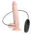 Real Fantasy Dwane - vibrator na baterije, realističan, s ljepljivim potplatima 31 cm (prirodni) 