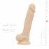 Real Fantasy Percy - realističan dildo (17,6 cm) - prirodan 