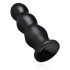 BUTTR Tactical III - vakuumski dildo (crni) 