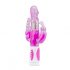 Easytoys Raving Rabbit - vibrator s 3 zupca (ružičasti) 