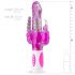 Easytoys Raving Rabbit - vibrator s 3 zupca (ružičasti) 