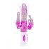 Easytoys Raving Rabbit - vibrator s 3 zupca (ružičasti) 