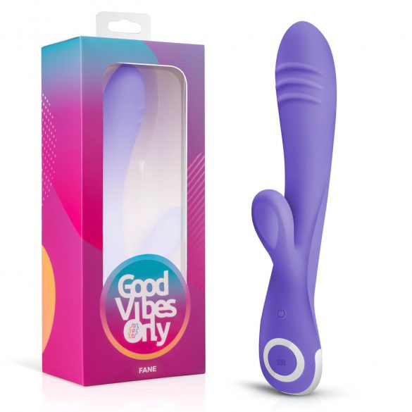 Good Vibes Only Fane Rabbit - punjivi vibrator za klitoris (ljubičasti) 