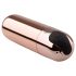 Rosy Gold Bullet - punjivi, mini stick vibrator (rosegold) 