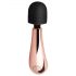 Rosy Gold Wand Mini Curve - punjivi vibrator za masažu (rosegold) 