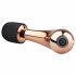 Rosy Gold Wand Mini Curve - punjivi vibrator za masažu (rosegold) 