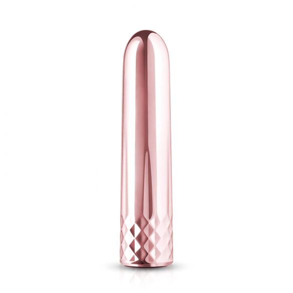 Rosy Gold Mini - punjivi, mini stick vibrator (rosegold) 