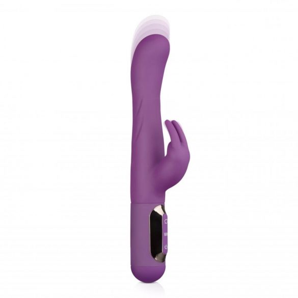 Easytoys Thumping Bunny - vibrator za G-točku na baterije (ljubičasti) 