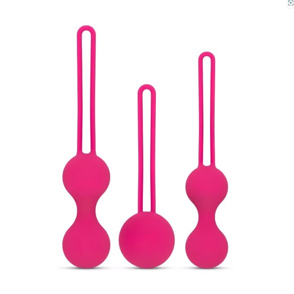 Easytoys LoveBalls - set loptica gejše - 3 dijela (roza) 