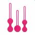 Easytoys LoveBalls - set loptica gejše - 3 dijela (roza) 