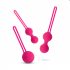 Easytoys LoveBalls - set loptica gejše - 3 dijela (roza) 