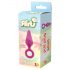 Flirts Pull Plug - mali analni dildo (pink)