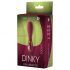 Dinky Jody F. Mini - rebrasti mini vibrator na punjenje (bordo) 