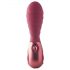 / Dinky Jody F. Mini - punjivi, rebrasti mini vibrator (bordo)