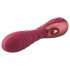 Dinky Jody F. Mini - rebrasti mini vibrator na punjenje (bordo) 