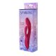 Sparkling Julia Duo - punjivi vibrator za klitoris (crveni) 