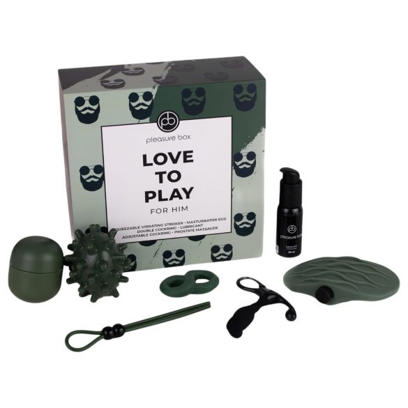 Pleasure Box Love to Play - set masturbatora - 6 dijelova