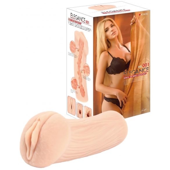 Kokos Elegance 01 - realistični masturbator umjetne mace (prirodne)  