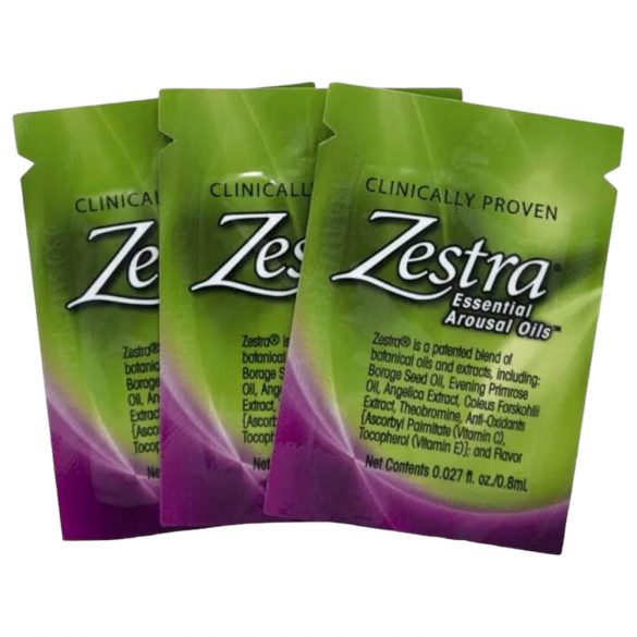 Zestra - stimulirajući intimni gel za žene (3 x 0,8 ml) 