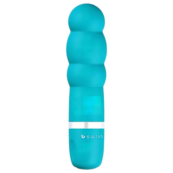 B SWISH Bcute Pearl - vodootporni vibrator s perlicama (tirkizni)