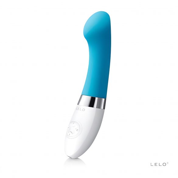 LELO Gigi 2 - silikonski G-točka vibrator (plavi)